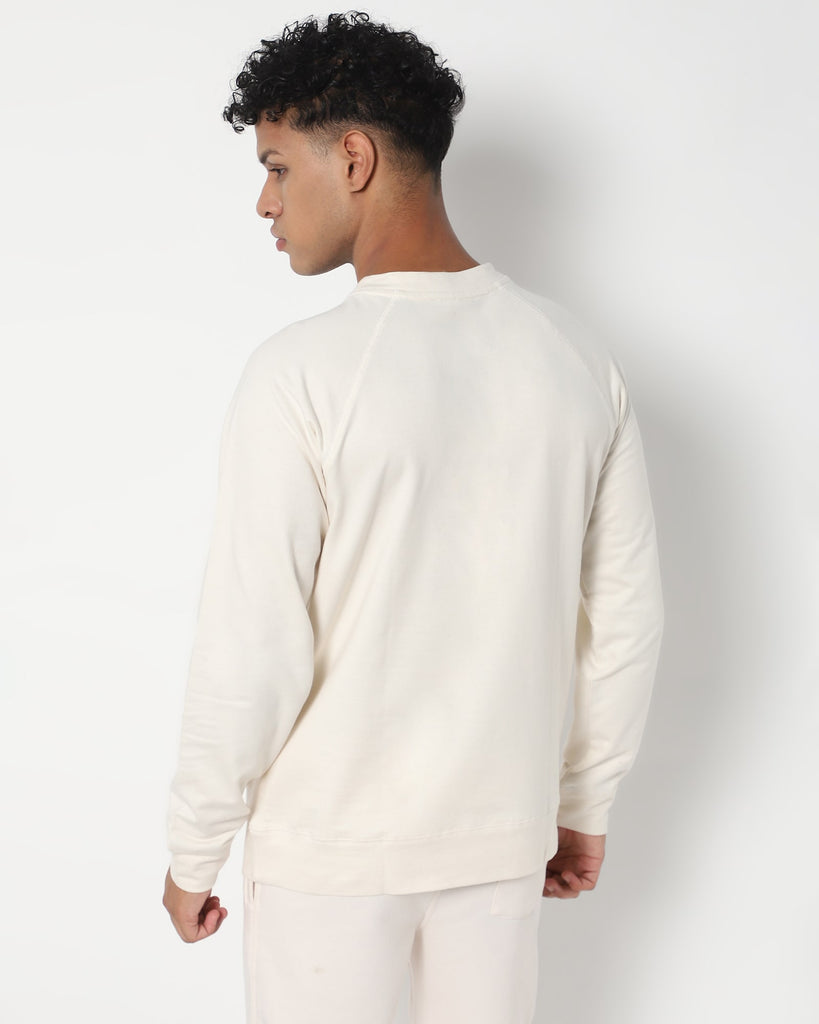 Melangebox HW Crewâ„¢ Sweatshirt: Ivory Cream