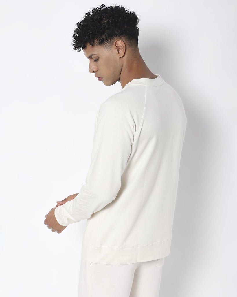 Melangebox HW Crewâ„¢ Sweatshirt: Ivory Cream