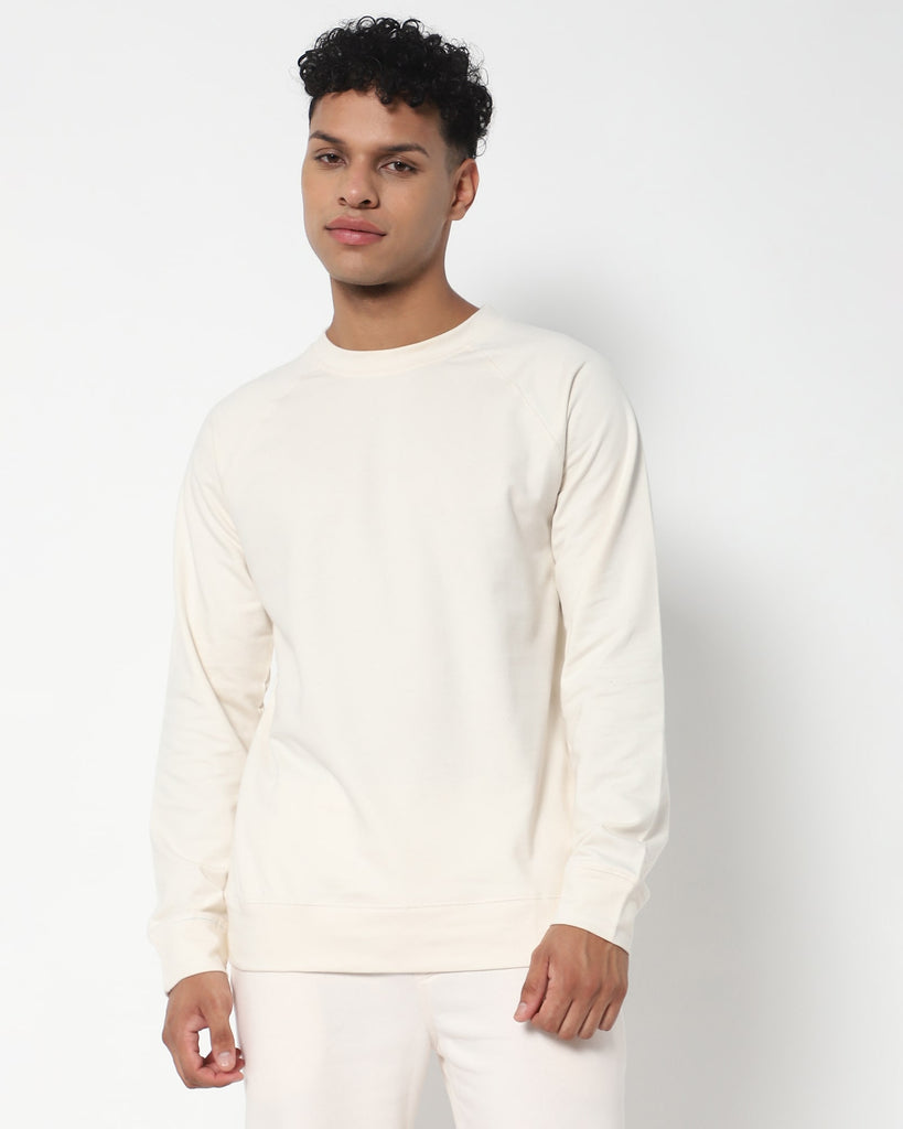 Melangebox HW Crewâ„¢ Sweatshirt: Ivory Cream