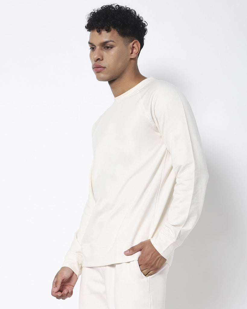 Melangebox HW Crewâ„¢ Sweatshirt: Ivory Cream