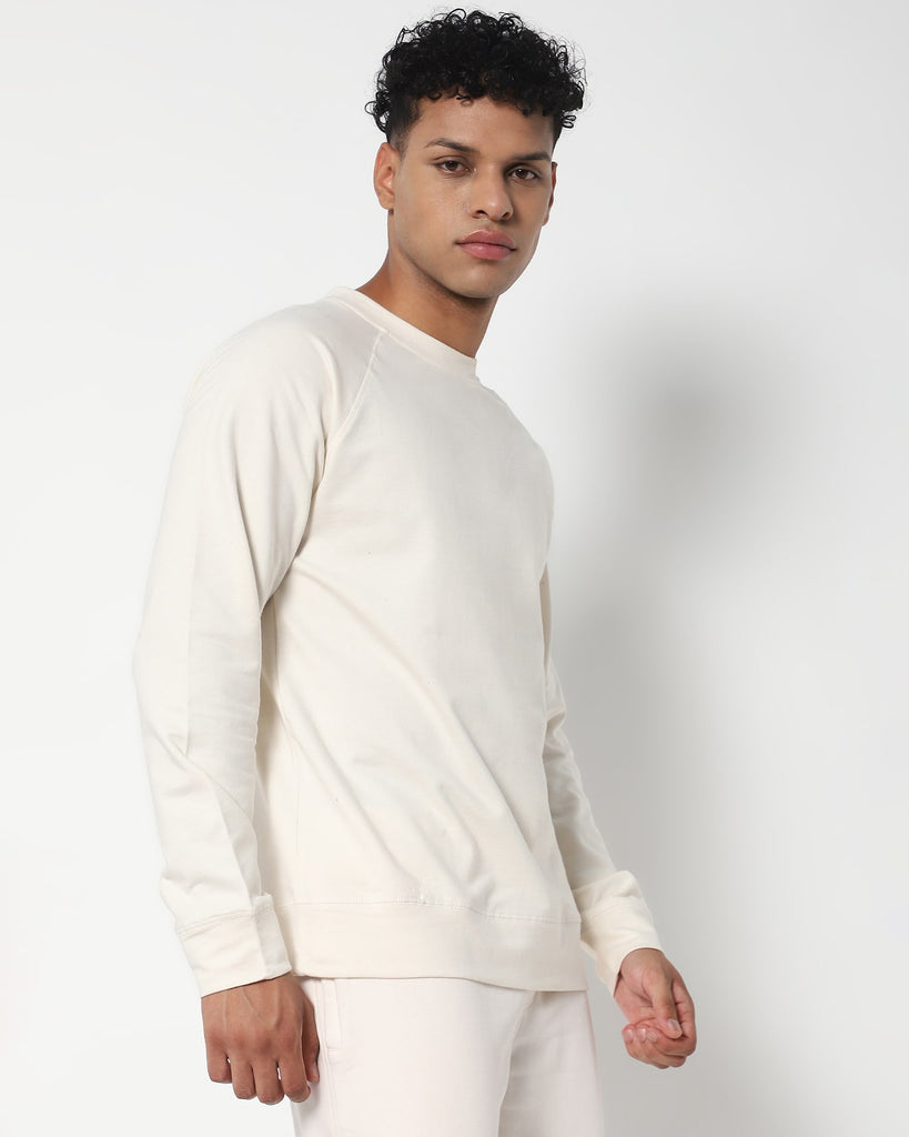 Melangebox HW Crewâ„¢ Sweatshirt: Ivory Cream