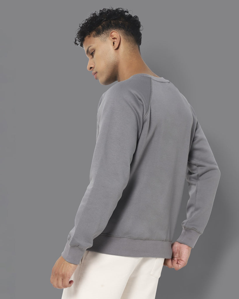 Melangebox HW Crewâ„¢ Sweatshirt: Steel Grey