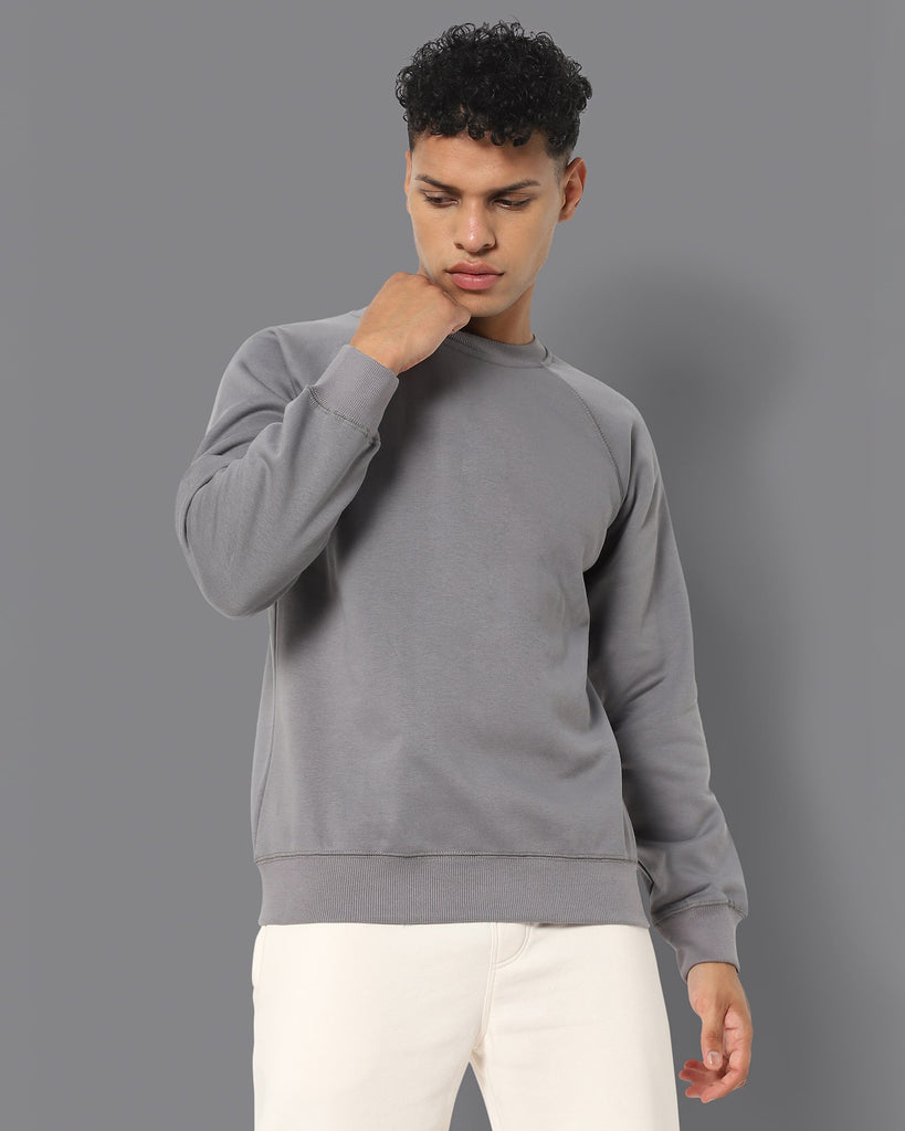 Melangebox HW Crewâ„¢ Sweatshirt: Steel Grey