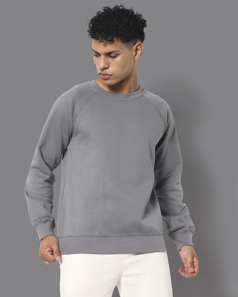 Melangebox HW Crewâ„¢ Sweatshirt: Steel Grey