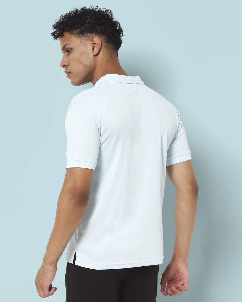 Melangebox Swift Dry Polo : Celeste