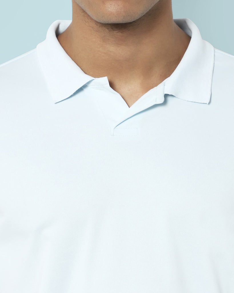 Melangebox Swift Dry Polo : Celeste