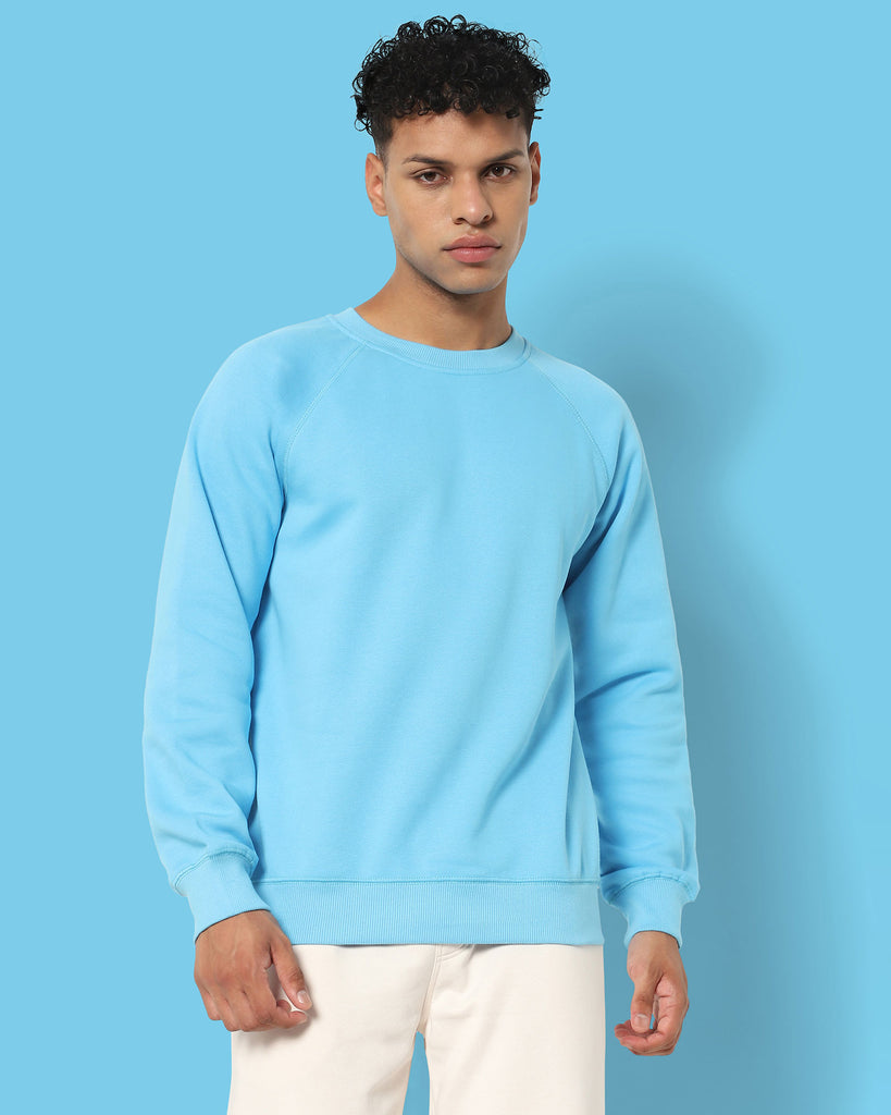Melangebox HW Crewâ„¢ Sweatshirt: Turquoise Blue