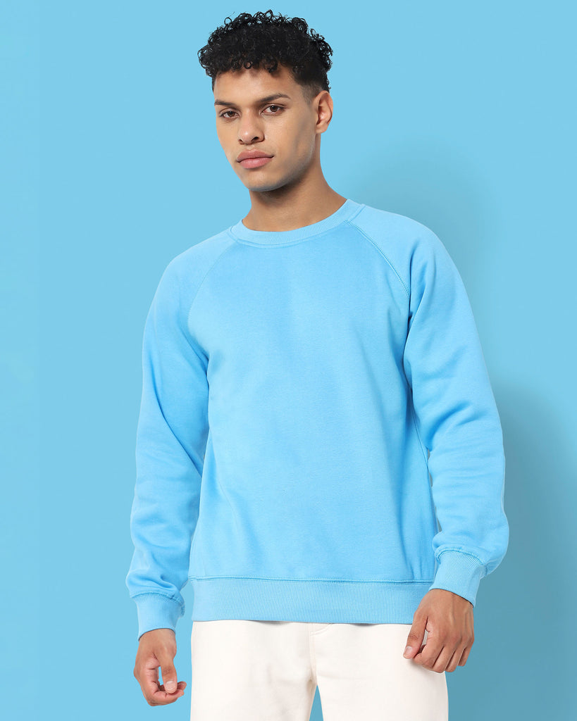 HW Crew™ Sweatshirt: Turquoise Blue