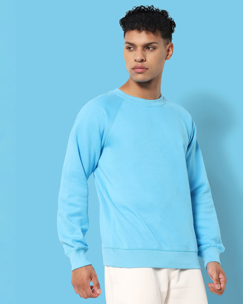Melangebox HW Crewâ„¢ Sweatshirt: Turquoise Blue