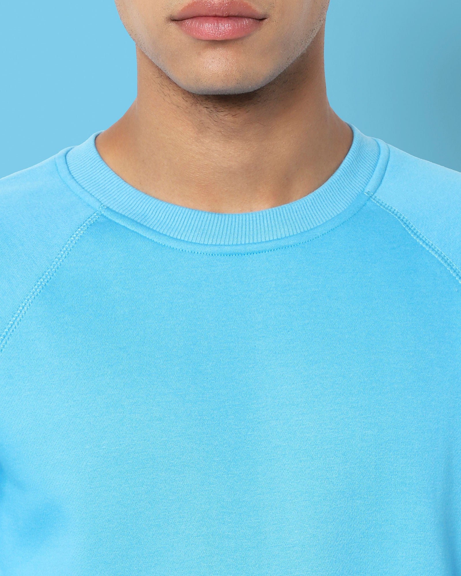 Turquoise blue sweatshirt hotsell