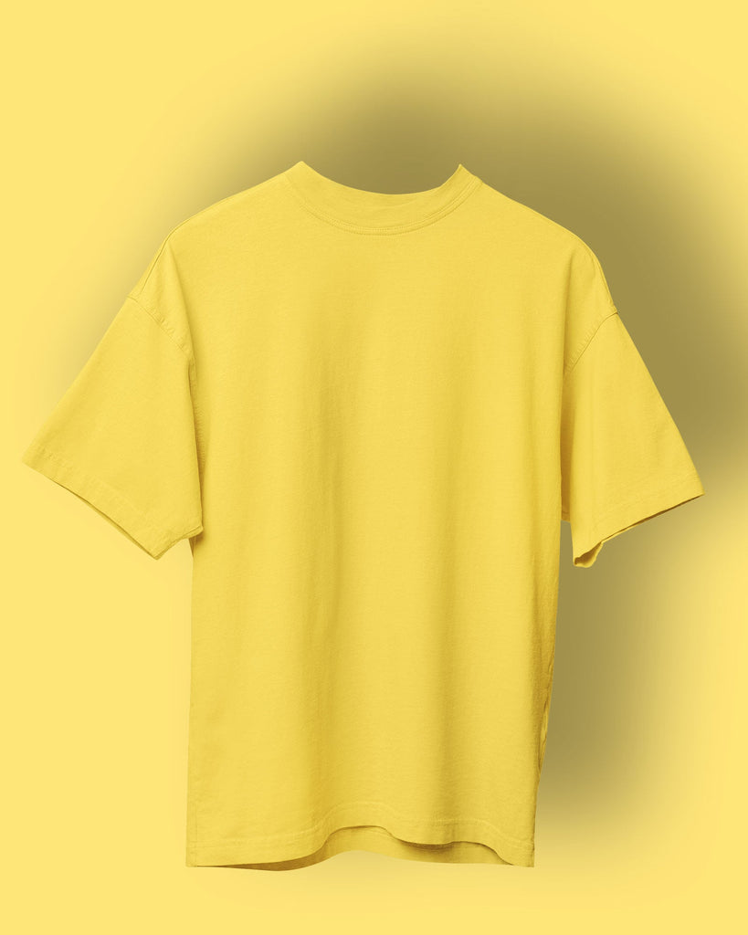 Melangebox Drop Shoulder HW Crew Tee: BumbleBee