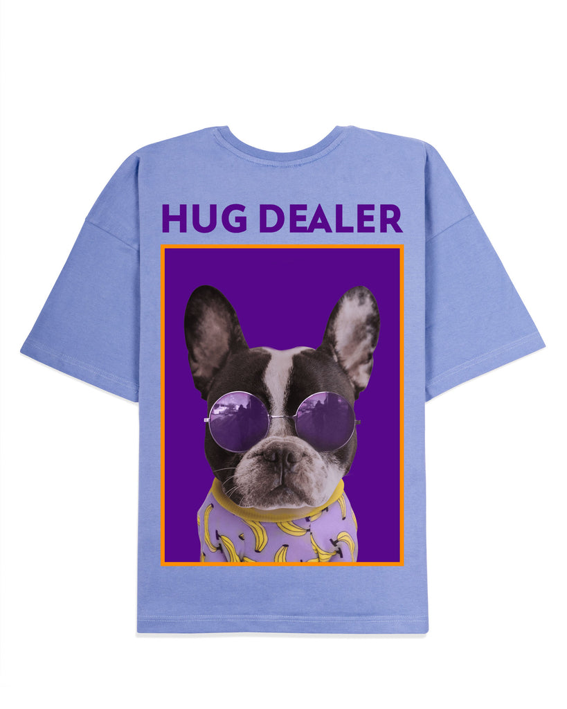 Melangebox Hug Dealer Dropshoulder Crew Neck: Periwinkle