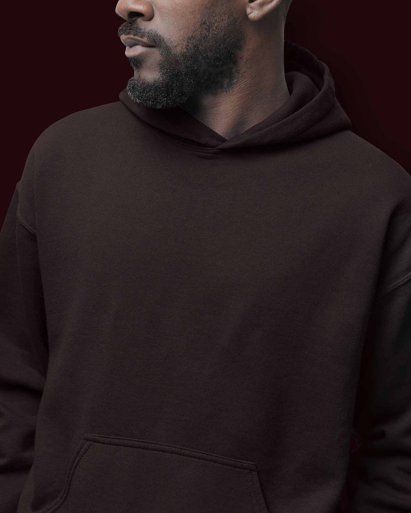 Melangebox Classic Hoodie: Chocolate