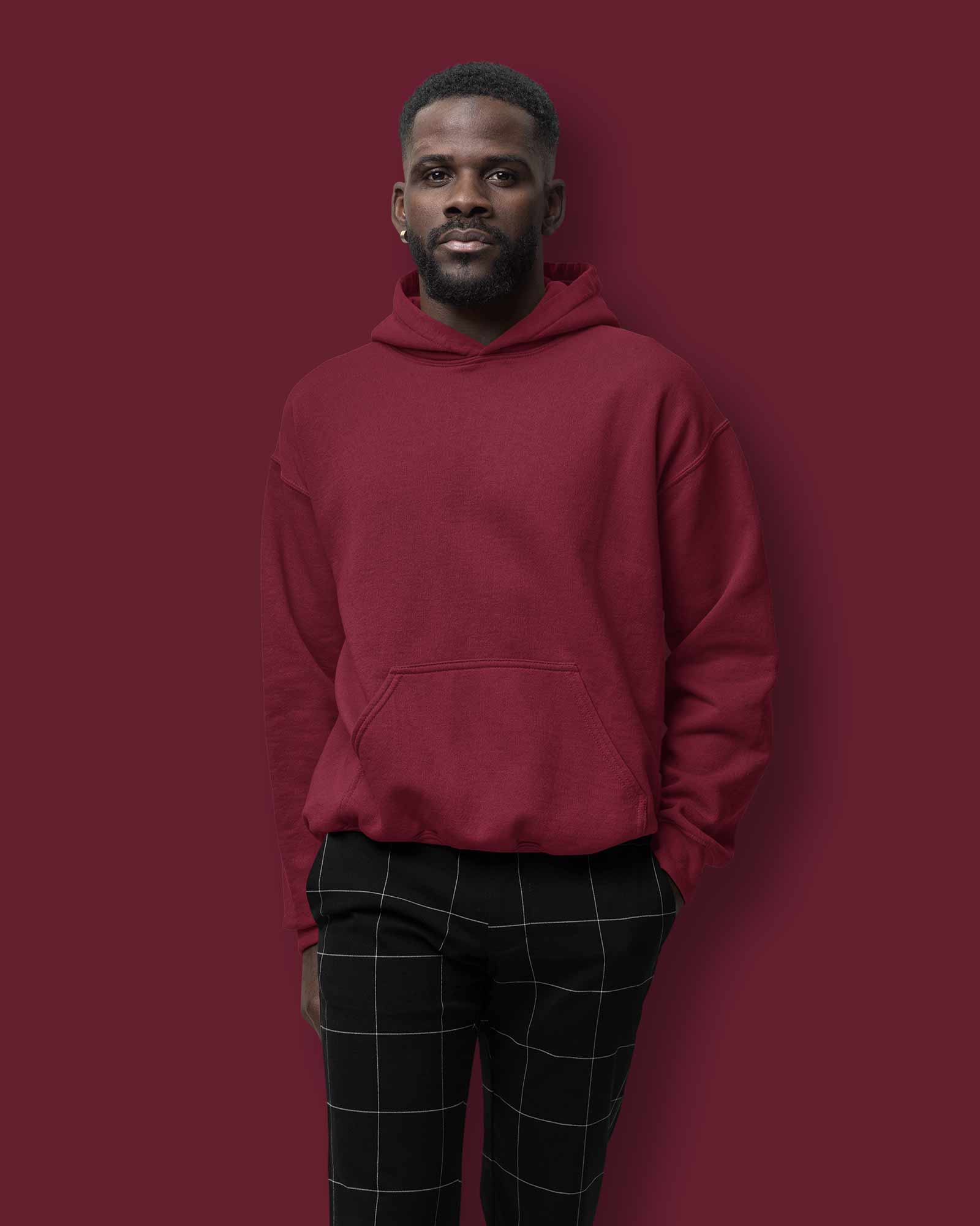 Crimson clearance pink hoodie