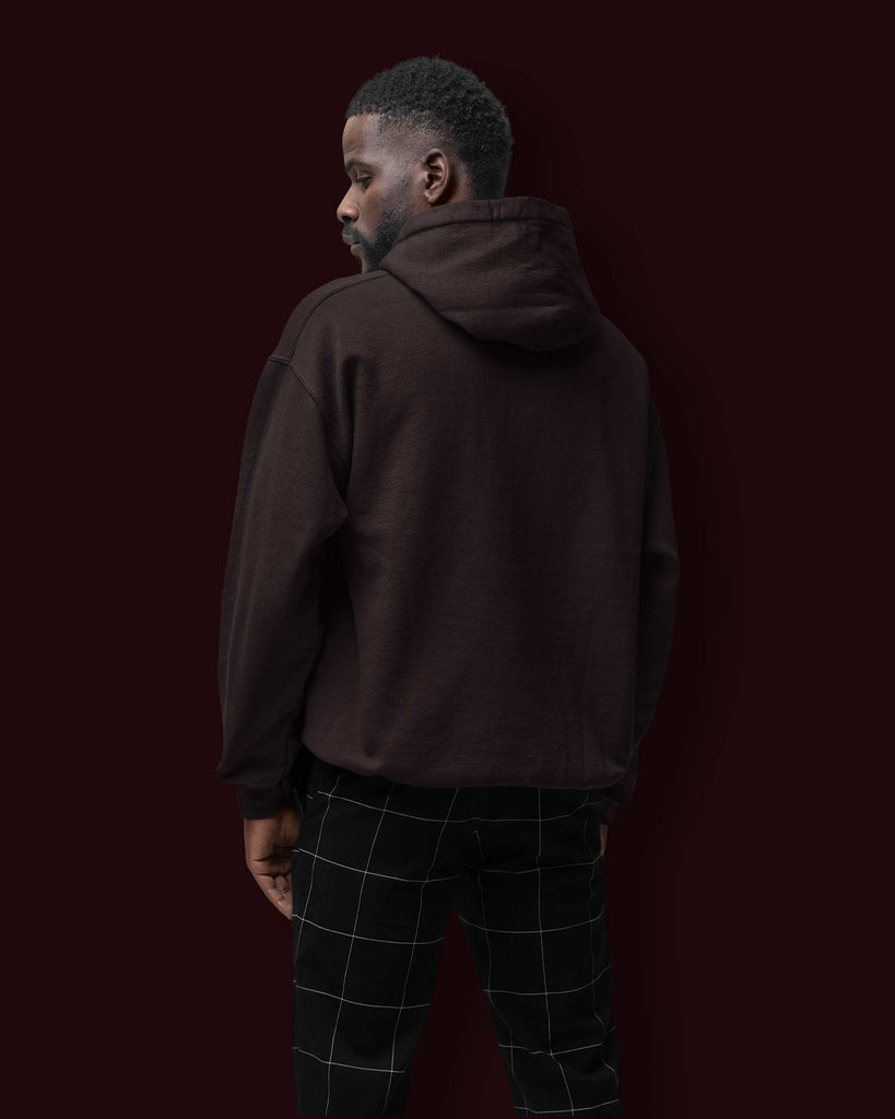 Melangebox Classic Hoodie: Chocolate