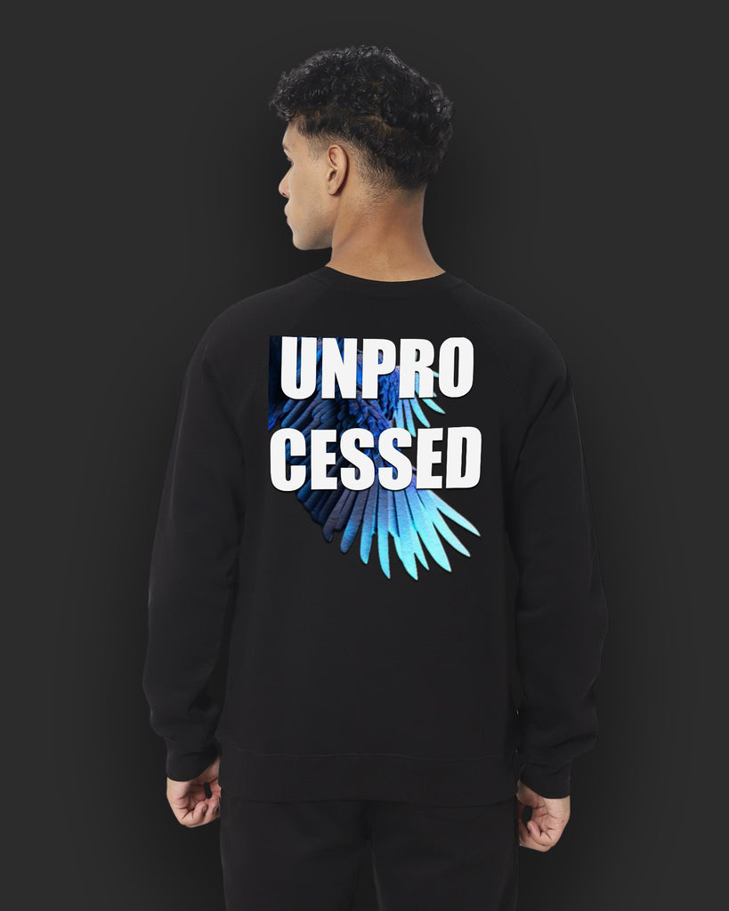 Unprocessed HW Crew Sweatshirt: Black