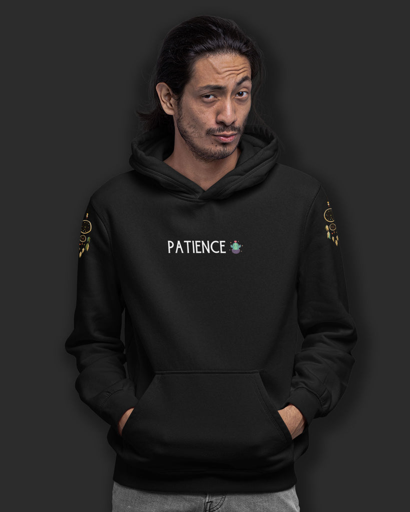 Melangebox Zen Hoodie: Black