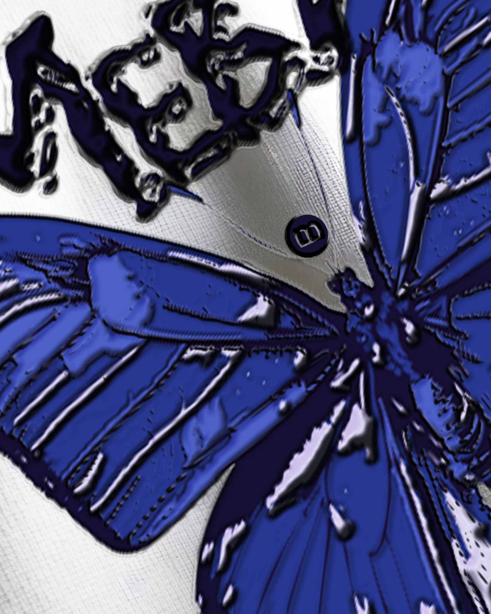 Melangebox Super HW Crew Tshirt No Butter Only Fly White Oversized