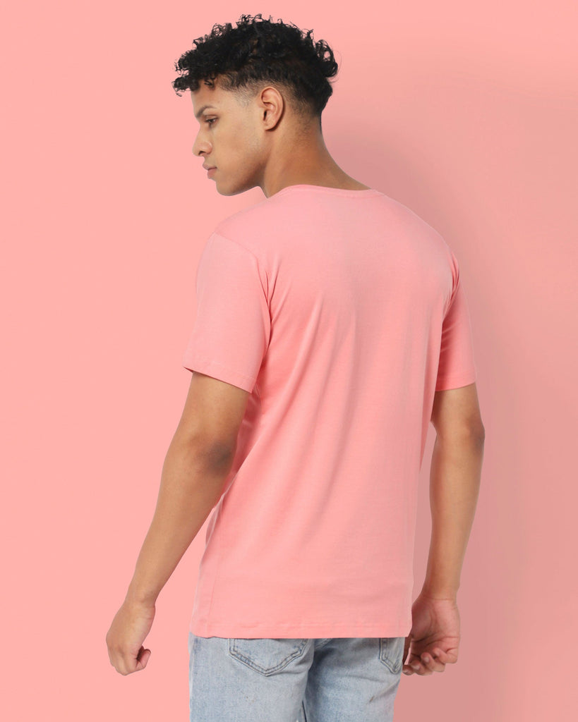 Melangebox Next Generation Crew Neck Tee: Flamingo