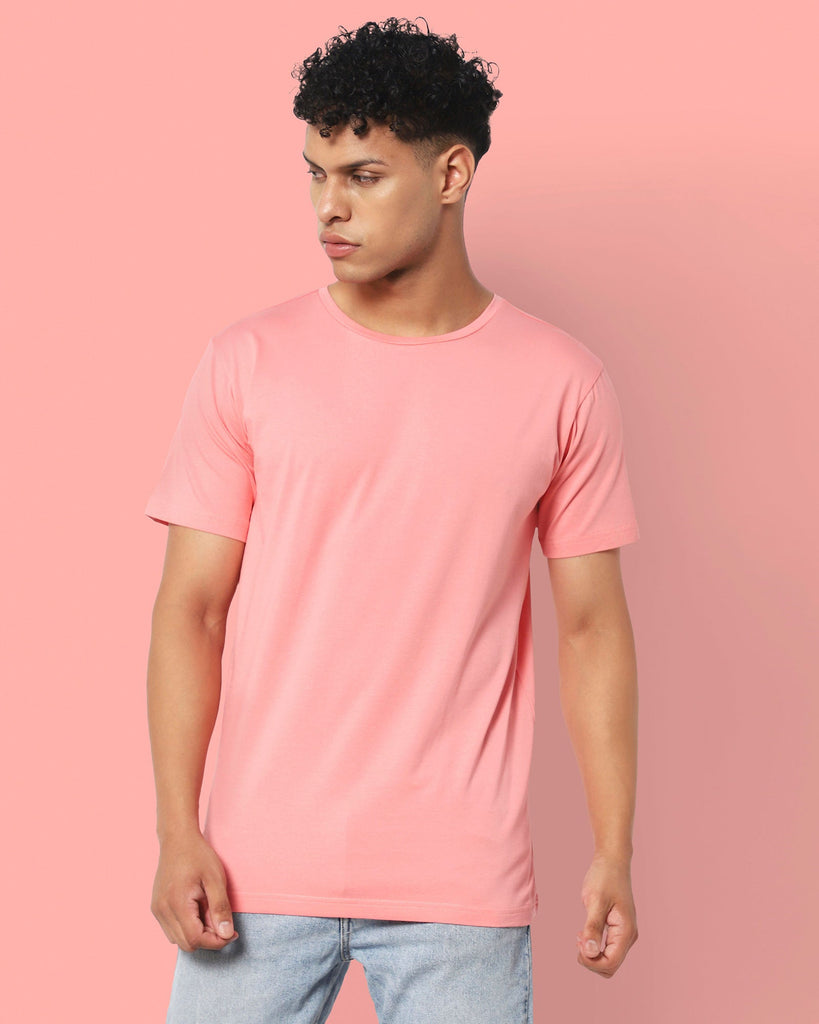 Melangebox Next Generation Crew Neck Tee: Flamingo