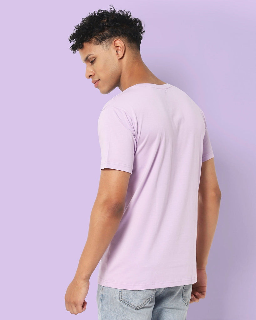 Melangebox Next Generation Crew Neck Tee: Lavender