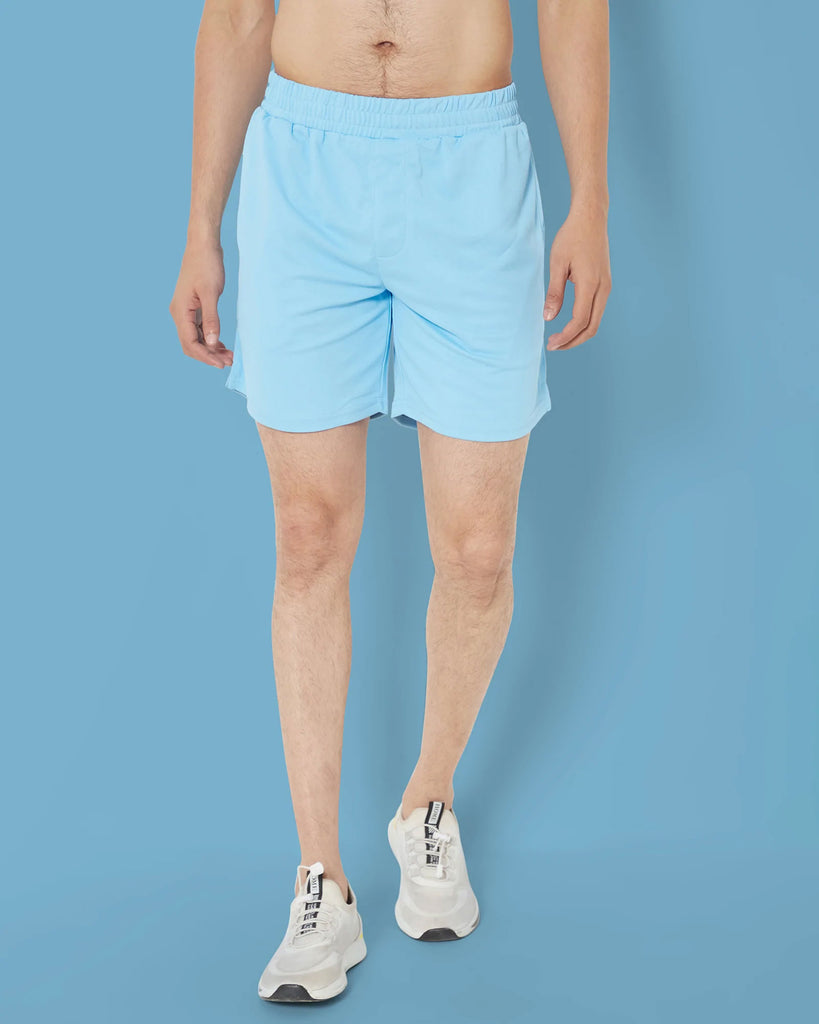 Active Shorts : Pearl Blue
