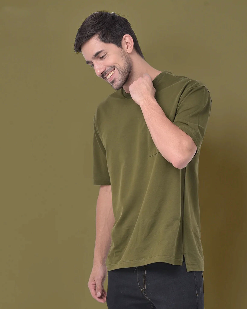 Melangebox HW Crewâ„¢: Olive Green