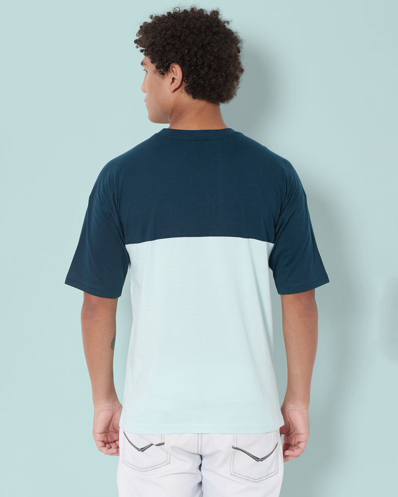 Melangebox Dropshoulder Crew Neck: Cityscapes