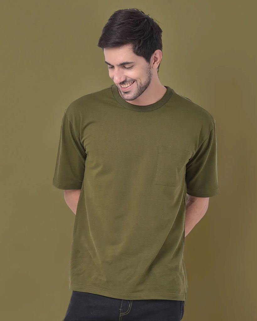 Melangebox HW Crewâ„¢: Olive Green