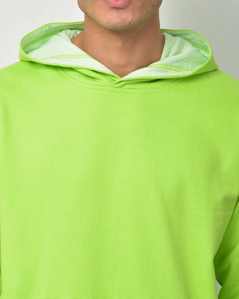 Classic Hoodie: Neon Green