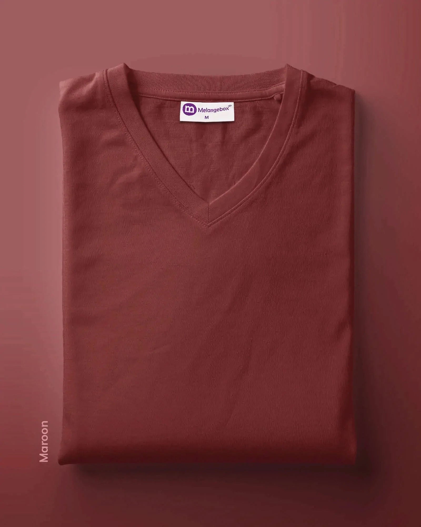 Buy Solid Pack of 4 T Shirts V Neck Half Sleeves Online