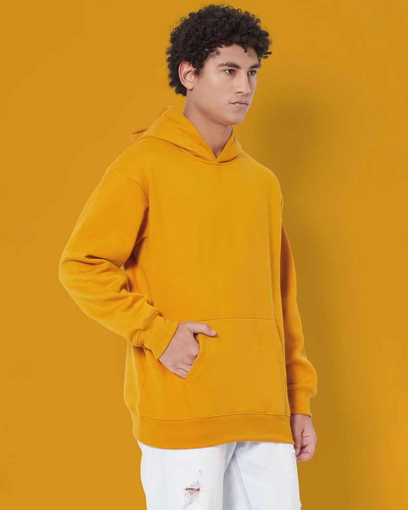 Melangebox Airjet Hoodie: Mustard