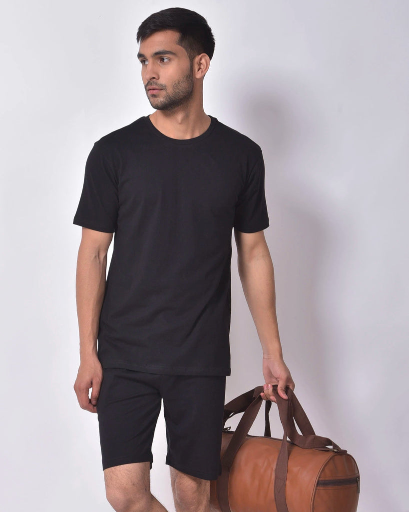 Tee & Short CammoÂ®: Black