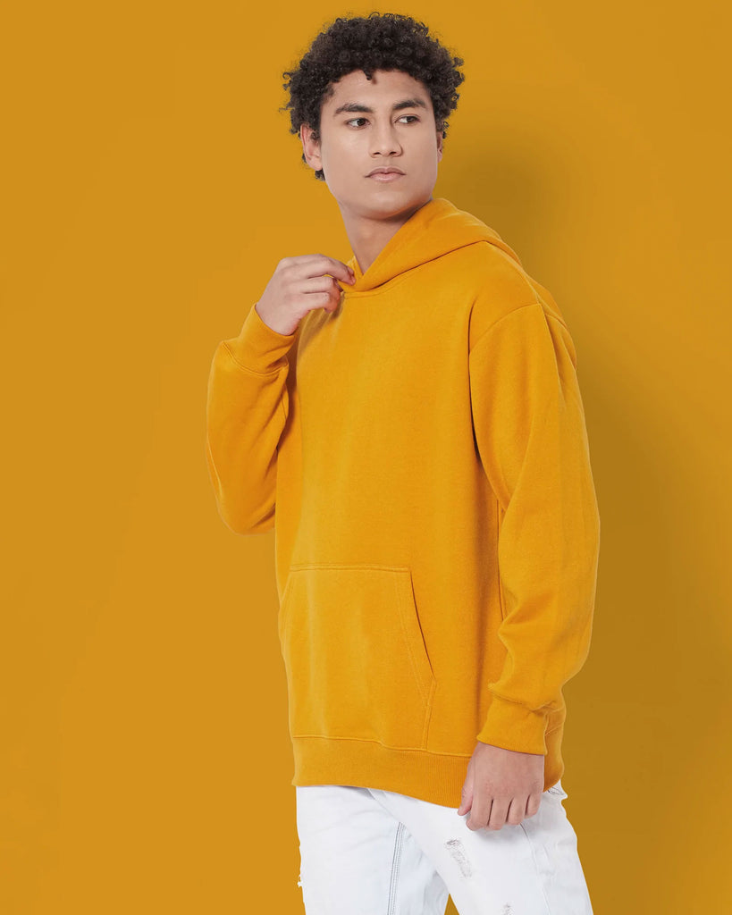 Melangebox Airjet Hoodie: Mustard