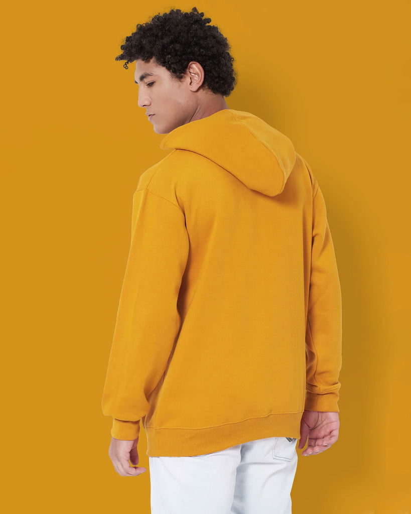 Melangebox Airjet Hoodie: Mustard