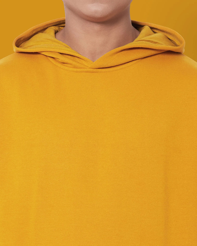 Melangebox Airjet Hoodie: Mustard