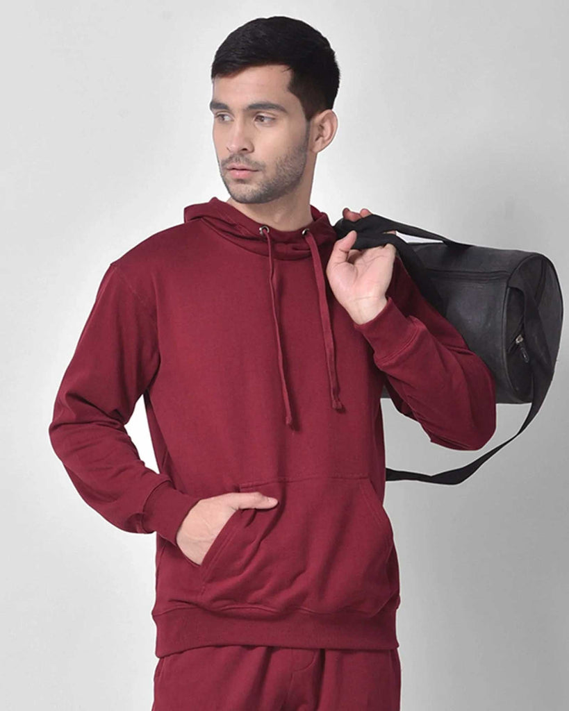 Melangebox Hoodie 2020: Crimson