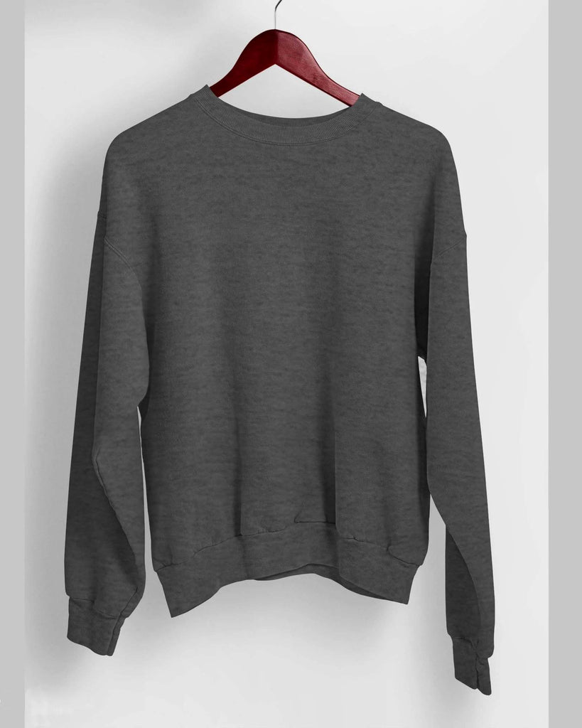 My Man's Drop Shoulder Sweatshirt: Dimgrey Melange