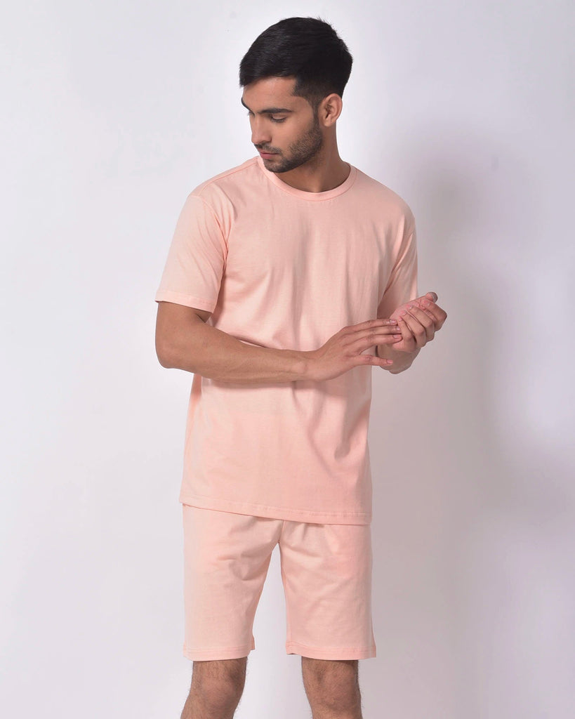 Tee & Short CammoÂ®: Peach Puff
