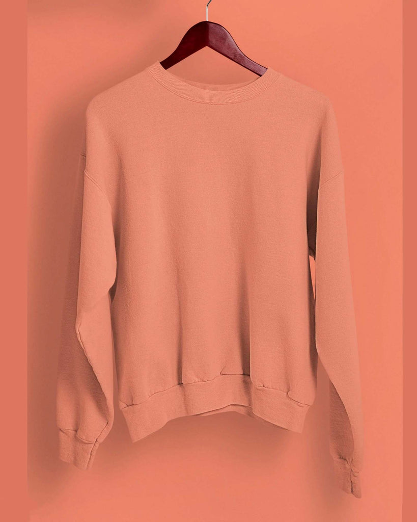 My Man's Drop Shoulder Sweatshirt: The Peach
