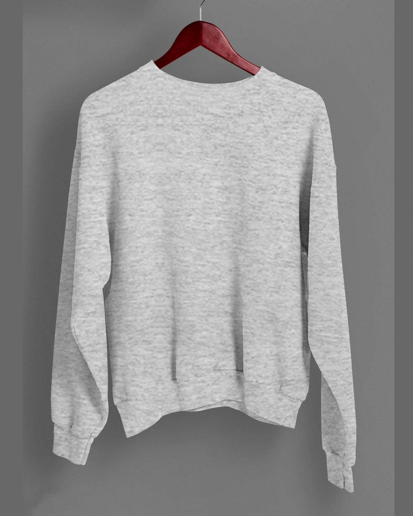 My Man's Drop Shoulder Sweatshirt: Grey Melange