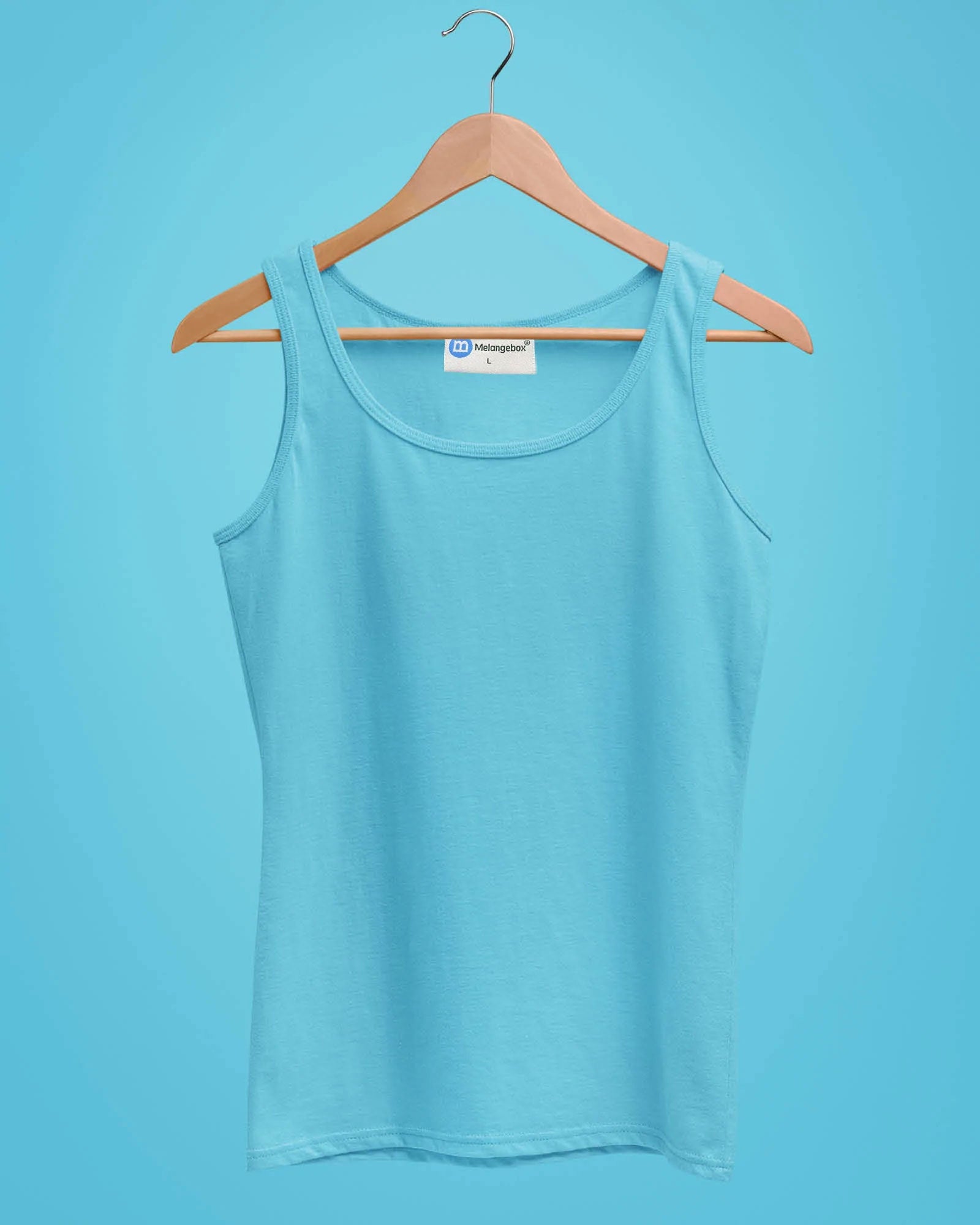 Teal blue tank top outlet
