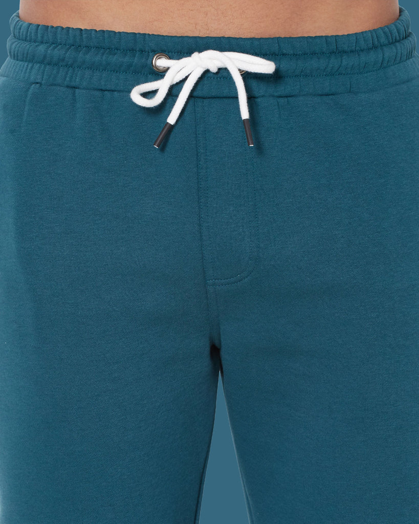 Melangebox Classic Jogger: Deep Teal Blue