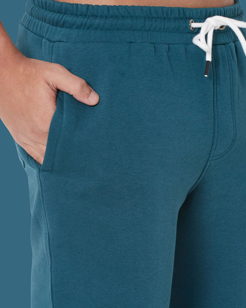 Melangebox Classic Jogger: Deep Teal Blue