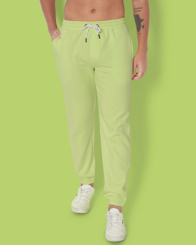 Melangebox Classic Jogger: Neon Green