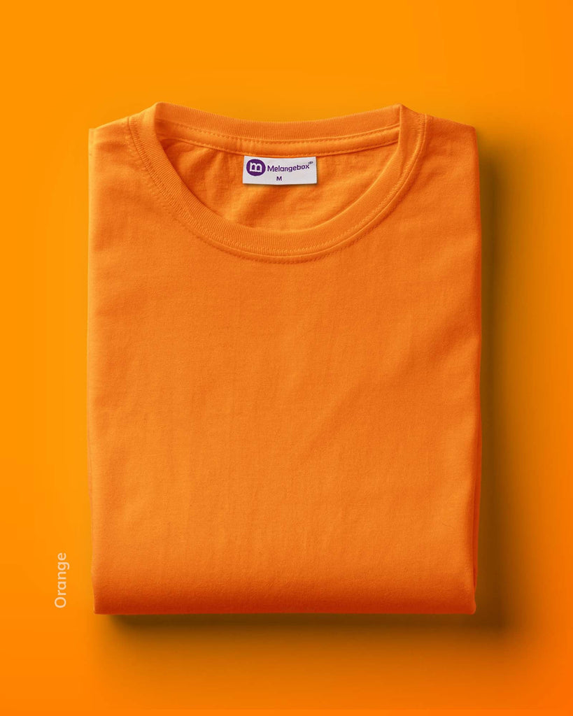 Melangebox Solid Pack of 4: Full Sleeves Crew Neck