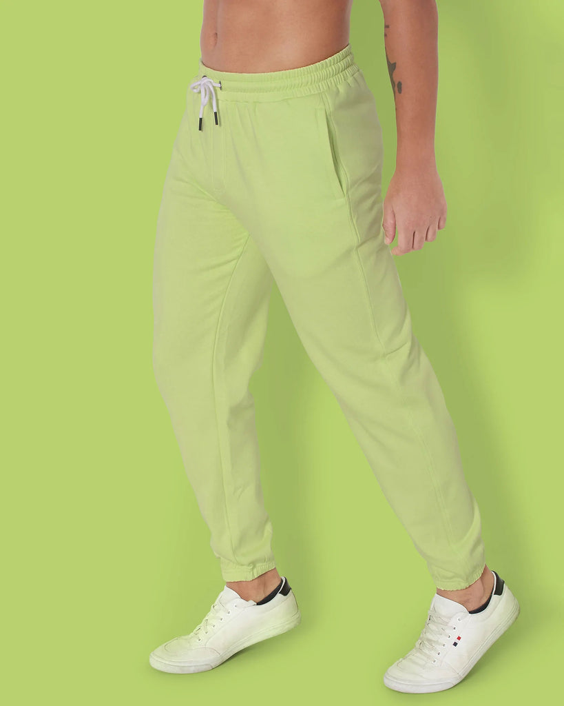 Melangebox Classic Jogger: Neon Green