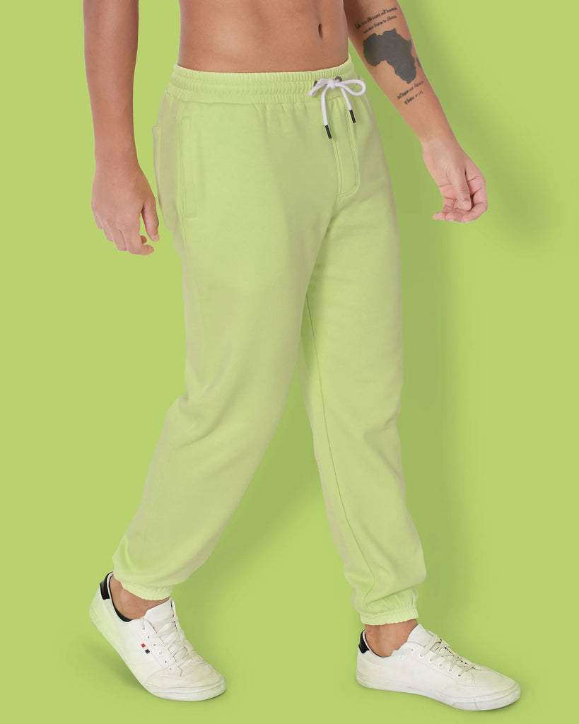 Melangebox Classic Jogger: Neon Green