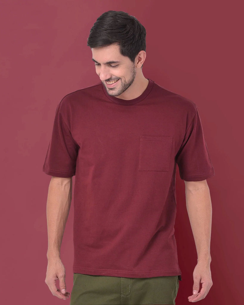 Melangebox HW Crew: Vintage Maroon