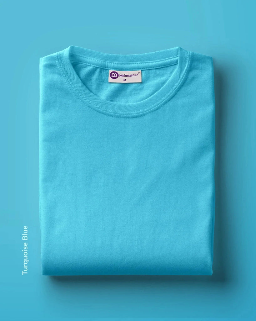Melangebox Solid Pack of 4: Full Sleeves Crew Neck